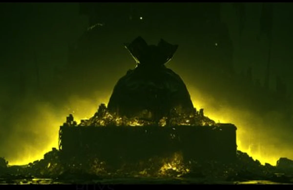 Original glowing bag artwork
